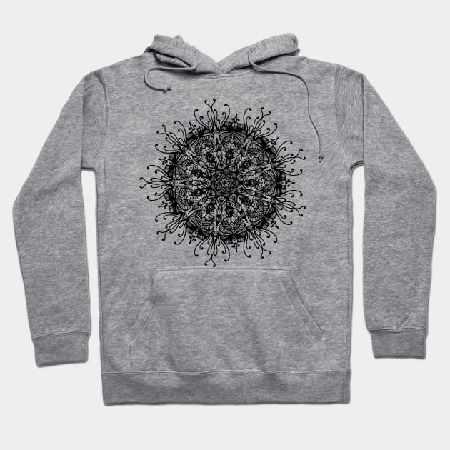 Mandala Art Design GC-007 Hoodie by GraphicCharms